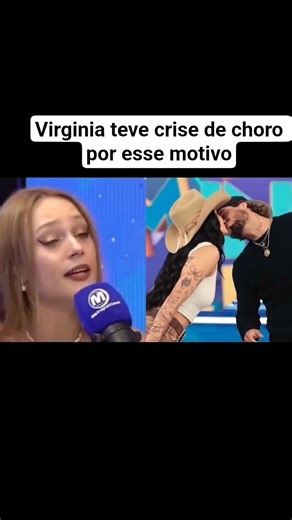 Virginia teve crise de choro por esse motivo