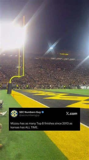 Mizzou Just EMBARRASSED kansas With This Brutal Stat 😳🐯