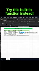 Convert Excel Arrays to Text Instantly (ARRAYTOTEXT Function)