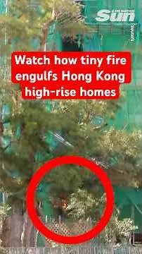 Shocking speed at which tiny fire turns into raging blaze in Hong Kong high-rise homes