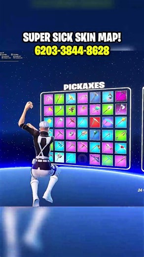 BEST Skin Map on Fortnite