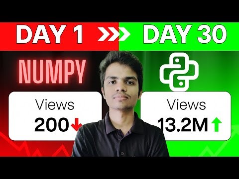 NumPy in Python Explained | Full Beginners Tutorial in Hindi🔥🔥