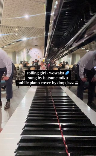 Rolling Girl Piano Cover at Melbourne Central
