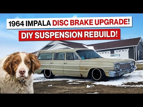 My First Classic Car! 1964 Chevy Impala Station Wagon! Complete Suspension Rebuild Disc Brakes!