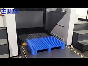 How to unload gift packaging box paper sheets from fully automatic sheeter machine？