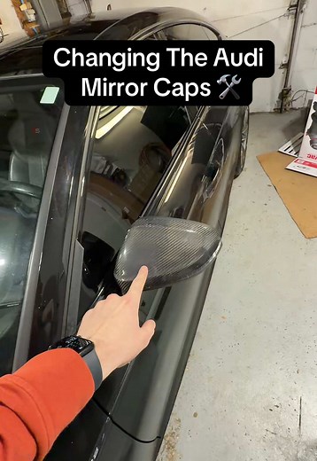 Changing Mirror Caps on Audi S5: DIY Guide