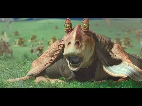 Jar Jar Binks Funniest Moment