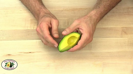 Announcing the new serving size for avocados! Watch and learn how to cut and peel 1/3 of a medium California Avocado (50 g) to get the most nutrition out of this delicious fruit – as in nearly 20 vitamins, minerals and phytonutrients! | California Avocados