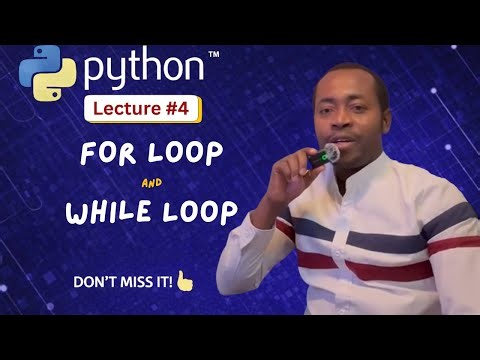 Les boucles avec Python