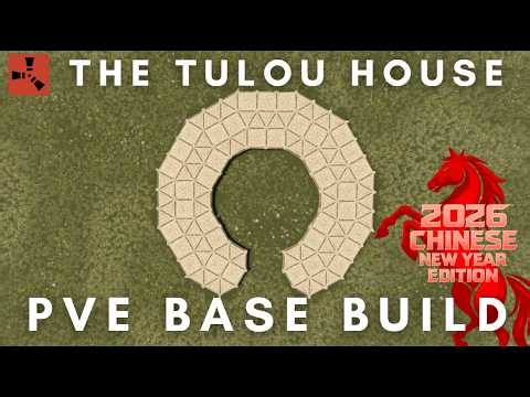 RUST PvE Base Build | The Tulou House