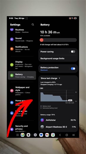 Samsung Galaxy Tab A11 - Battery Test - OTT Apps + Gaming