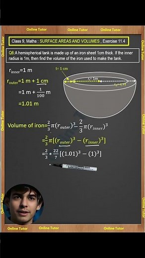 Q6 Ex 11.4, class 9 Math, Surface Areas And Volumes.
