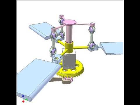 Pitch adjustment for air propeller 1