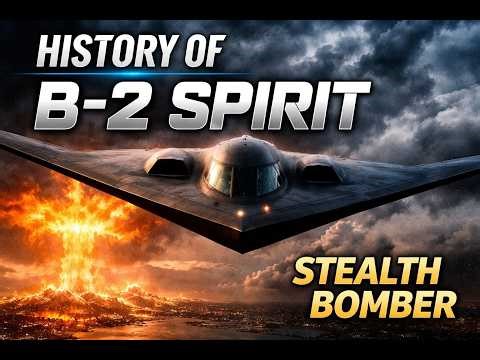 B-2 Spirit Stealth Bomber: Full History, Technology & Missions Explained (4K Documentary)