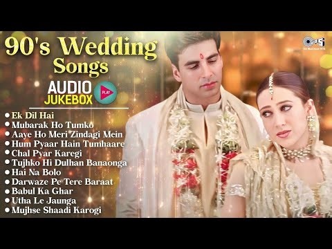 Live : 90's Wedding Songs | Audio Jukebox | Non Stop Wedding Songs | Shadi Songs Playlist