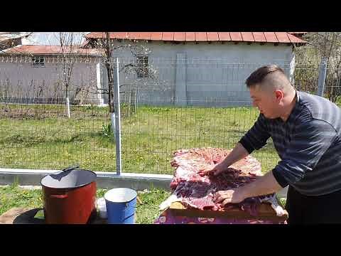 PASTRAMĂ BERBECUT/ REȚETĂ PASTRAMĂ/CUM SE FACE PASTRAMA DE OAIE