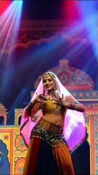 💃Indian Belly Dance Performance 🔥 | Traditional Rajasthani Fusion Dance#short #viral