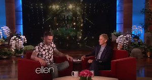 Ellen Interview Adam Levine on The Voice