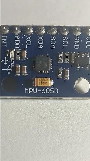 🟦 MpU 6050 Module Close-Up #diy