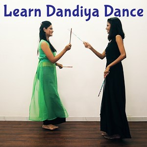 25K views · 522 reactions | Pebbles presents, Learn Dandiya Dance Steps Video. 3 Easy Dandiya Steps For Beginners. Dandiya on Hindi Movie Songs By Saili & Pooja. Dance - Saili & Pooja Concept - Milind Patwardhan | Pebbles Hindi Channel | Facebook