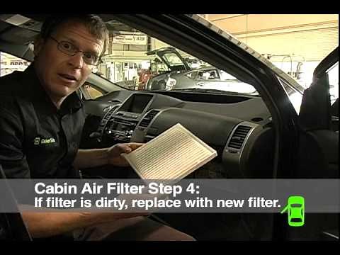 How to Check Cabin Air Filter Video