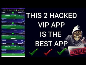 The Best 2 Hacked VIP App 💯 2022/2023 | Soccer Prediction