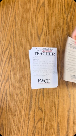 18 reactions | Our students and alumni had the opportunity to write thank you notes to current and former teachers in honor of Teacher Appreciation Week. They knocked it out of the park writing 330 notes! We can’t thank our teacher enough for everything they do! #FWCD #FlyHigher | Fort Worth Country Day | Facebook