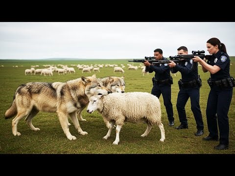 Alone Against the Wolves – Her 911 Call Started a Real-Life Rescue Animals Mission