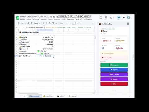 CASHFLOW MASTERY | Complete Income & Expense Tracking System ( Full Setup )