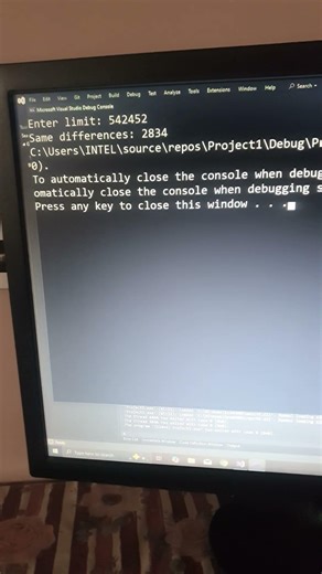 C++ | Euler project 'same differences' | CodeLearning