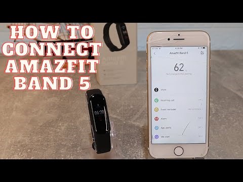 How to connect Amazfit Band 5 to iPhone with Zepp IOS App