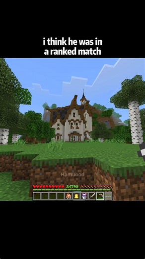 Minecraft ranked match moment