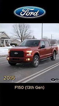 Ford F-Series Evolution (1948-2021)