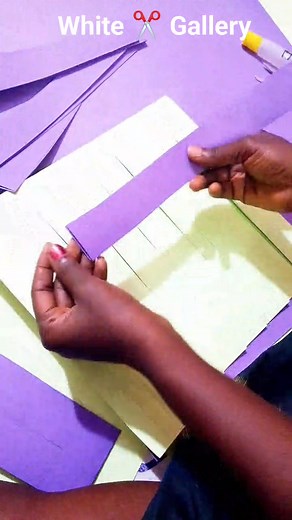 How to make a Paper Mat. #artwork #goviral #trendingreel | White Scissors Gallery