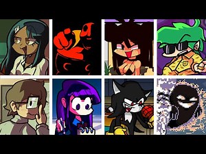 Suspai but Every Turn a Different Character Sings 🎶 (FNF Suspai but Everyone Sings It)