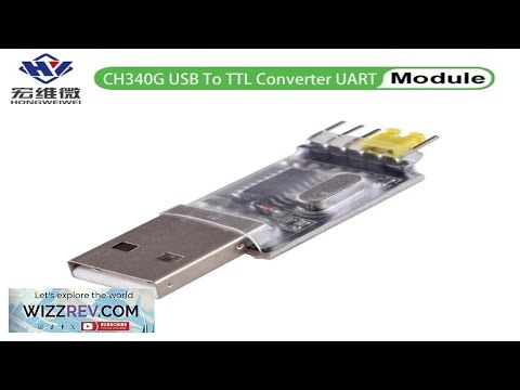 CH340G Flash Memory Board Module USB to TTL STC Microcontroller Download Cable
