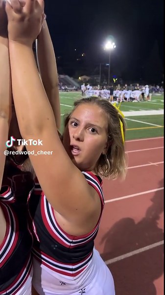 This is project X #fridaynightlights #highschool #football #cheerleading #cheer #stunts #varsitycheer #varsity #gameday #footballseason #capcut #cheerseason #bonding #senior