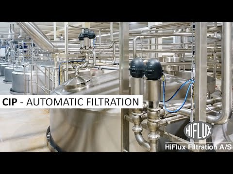 CIP filtration - Self-cleaning filter solutions