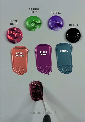 Satisfying Color Mixing Techniques