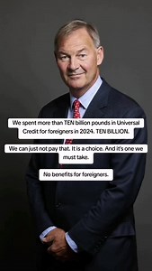 1.2K views · 3.8K reactions | We spent more than TEN billion pounds in Universal Credit for foreigners in 2024. TEN BILLION. We can just not pay that. It is a choice. And it's one we must take. No benefits for foreigners. | Radiosunshineuk | Facebook