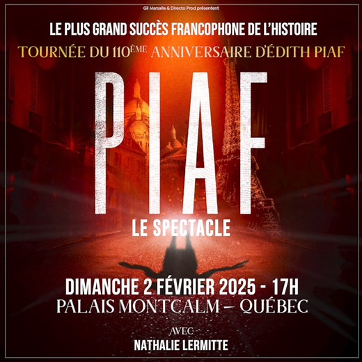 608 reactions · 94 shares | Tournée Mondiale du 110ème anniversaire d'Edith Piaf | Piaf Le Spectacle / Piaf the Show | Facebook