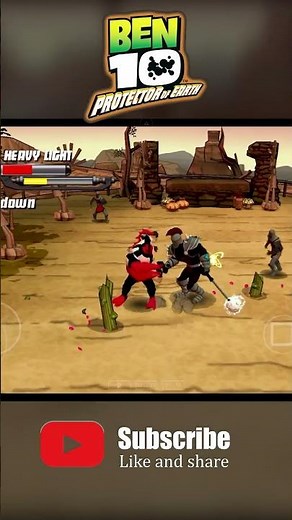 🔥 Ben 10: Protector of Earth Mobile Gameplay! #youtubeshorts #ytshorts #shorts #gamingshorts