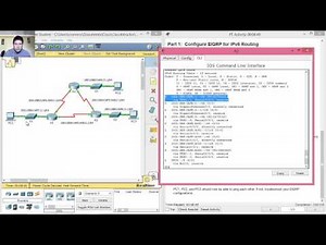 6.4.3.4 - 7.4.3.4 Packet Tracer - Configuring Basic EIGRP with IPv6 Routing
