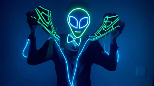 Glow in The Dark Dunks: Mini Hoop Edition