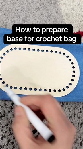 How to make base for bag😊#bag#ovalbag#crochet