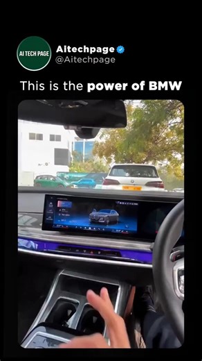 AI I Artificial Intelligence I Tech I News | 🤯🖐️ Bro said 👌✊🖐️🫸 and the car actually listened. BMW just turned hand gestures into vehicle commands. No buttons. No touchscreens. No... | Instagram