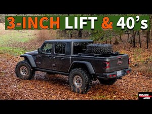 3 INCHES of LIFT and 40’s on the Jeep Gladiator Rubicon (Plus Build Updates) | Inside Line