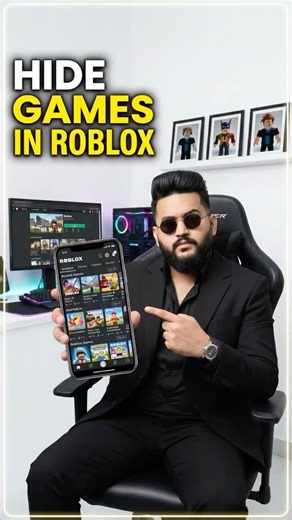 How to Hide Random Games on Roblox #roblox2026