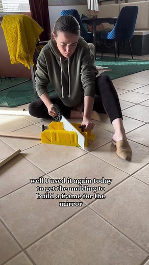 DIY Bathroom Mirror Frame: Easy Renter-Friendly Project