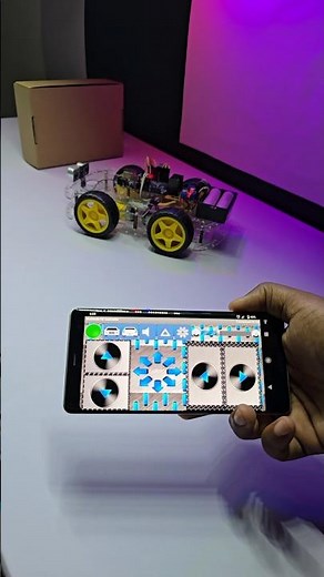 Arduino Bluetooth Controlled Car with Obstacle Detection and Buzzer #arduino #robotics